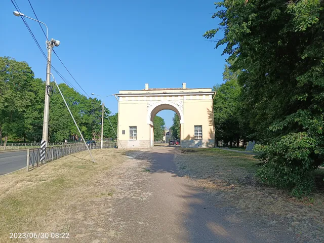 Oranienbaum town gates
