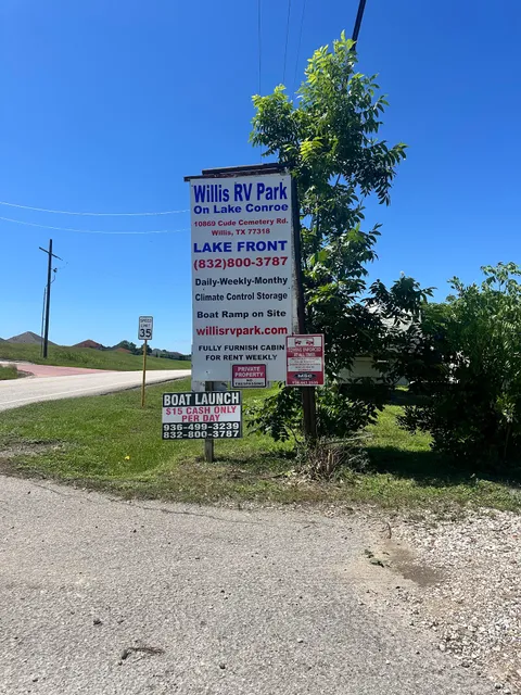 Willis RV Park and Extended Stay Cabins on Lake Conroe