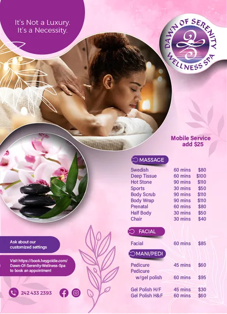Dawn of Serenity Wellness Spa