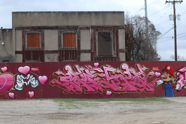 Hoefgen Street Graffiti Art Wall