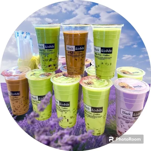 Black And White Milk Tea