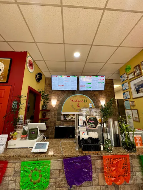 Salsas 6 Mexican grill