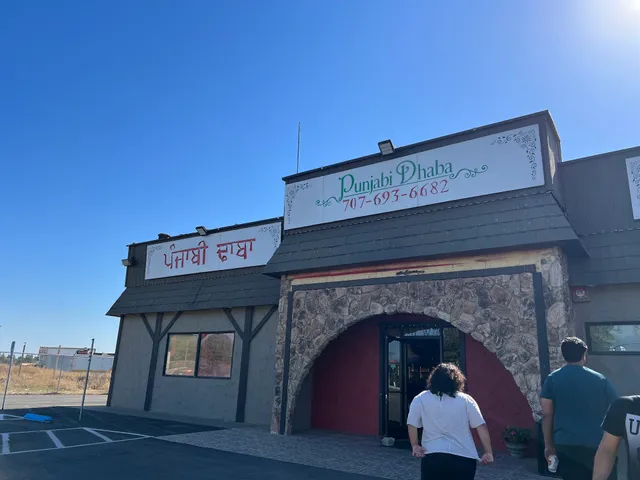 Punjabi Dhaba Dixon, Truck Parking, Indian Food