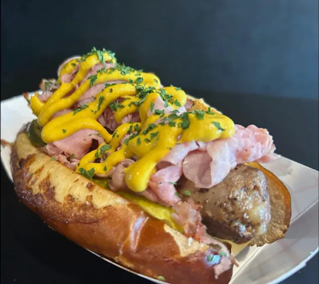 Eugene's Sausage and fries Haymarket