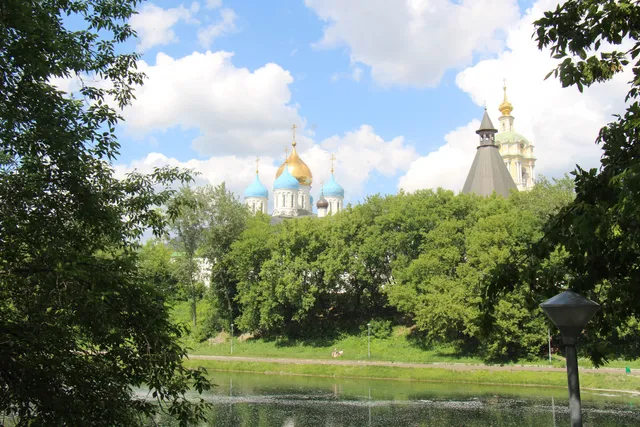 Square Novospassky Monastery