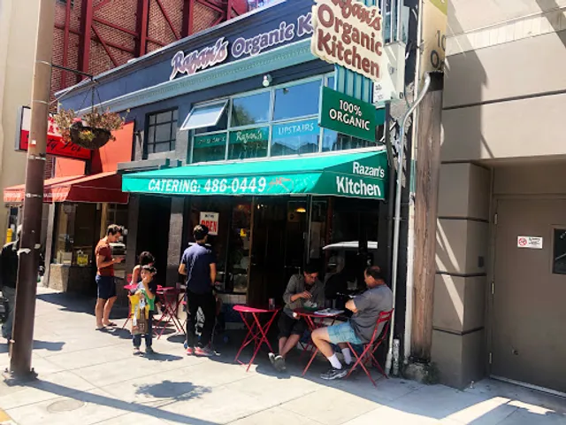 Razan's Organic Kitchen traditional and classic shawarma.