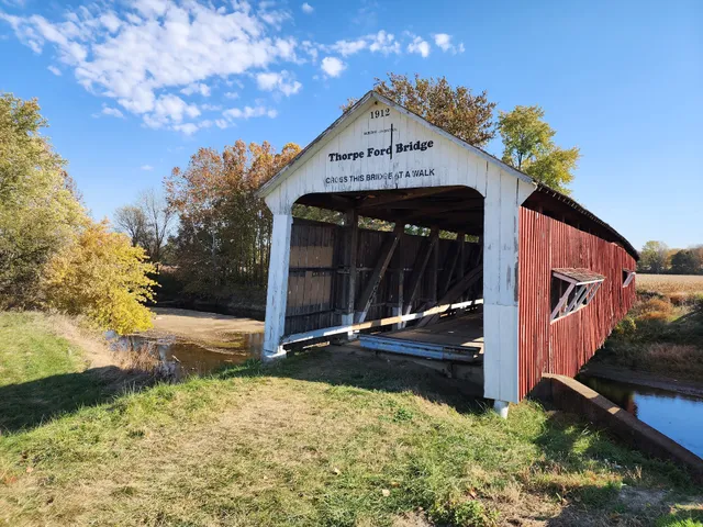 Historic Thorpe Ford Covered Bridge