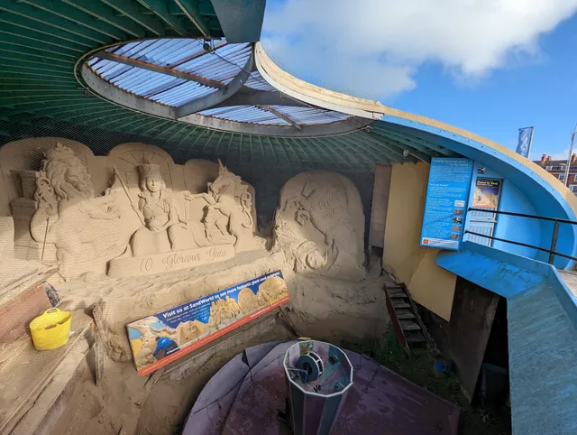 Weymouth Beach Sand Sculptures