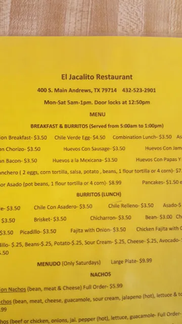 El Jacalito Restaurant