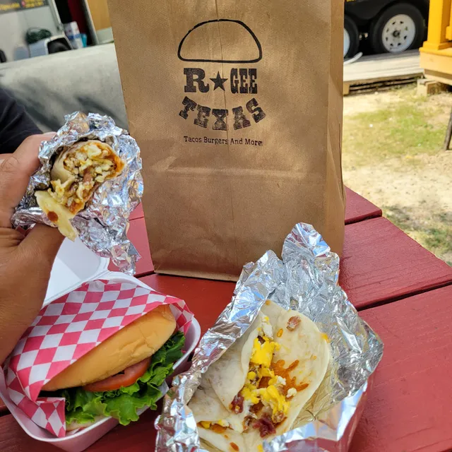 R GEE TEXAS - Tacos , Burgers & More