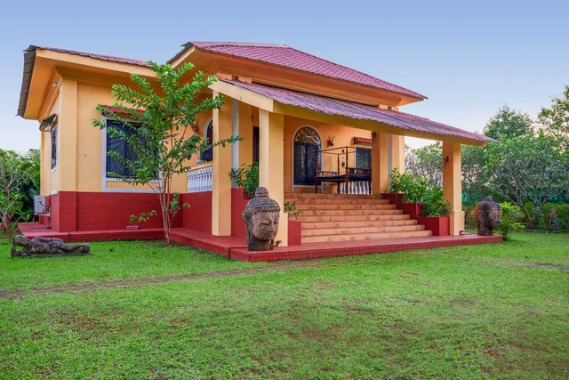 StayVista at Vintage Estate in Tiware | 2 BHK Premium Villa