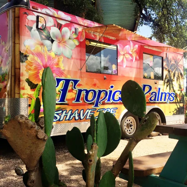 Tropical Palms Shave Ice