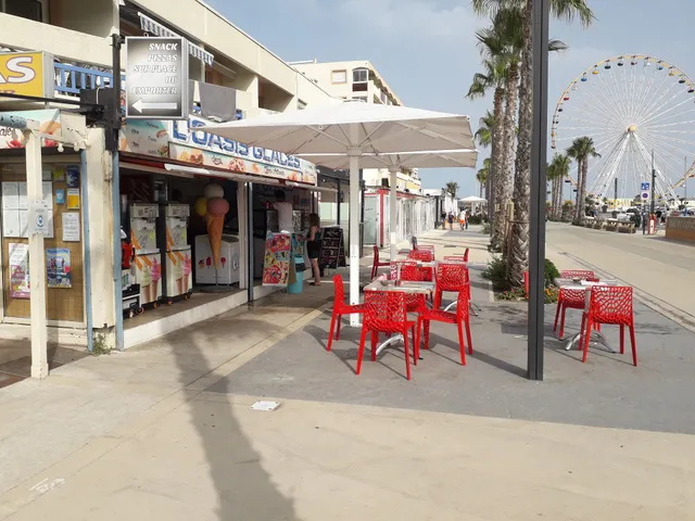 L'oasis Snack pizza glacier