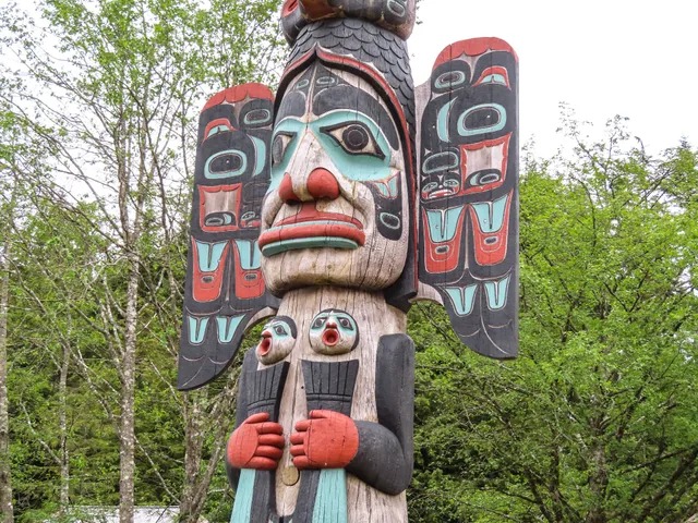 Chief Johnson Totem Pole