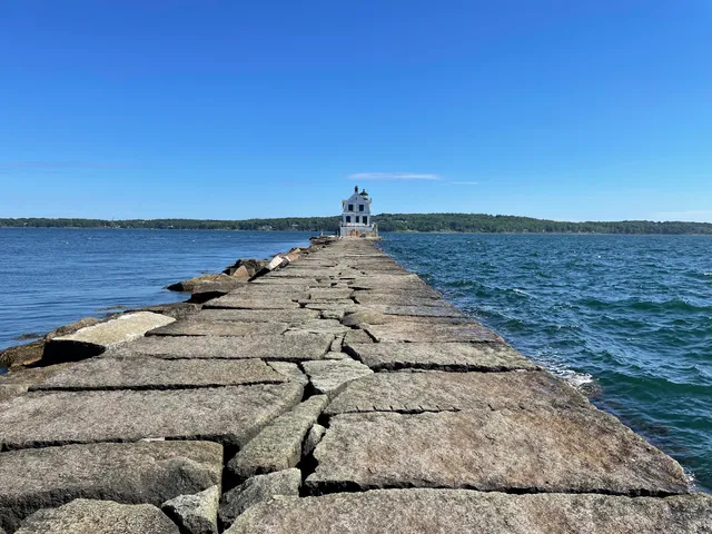 Granite Breakwater of Rockland Harbor