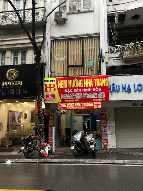 Nem nướng Nha Trang Hoa Béo