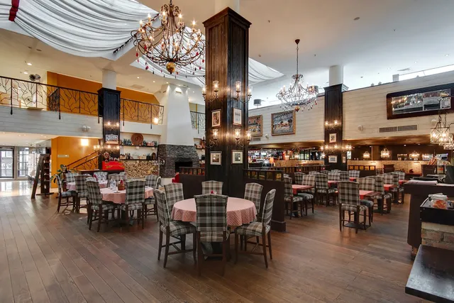 Ресторан европейской кухни при отеле Cosmos St. Petersburg Olympia Garden