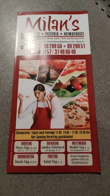 Ristorante Pizzeria Heimservice Milan's