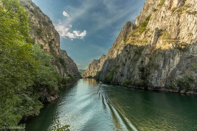 Beautiful view of Canyon Matka