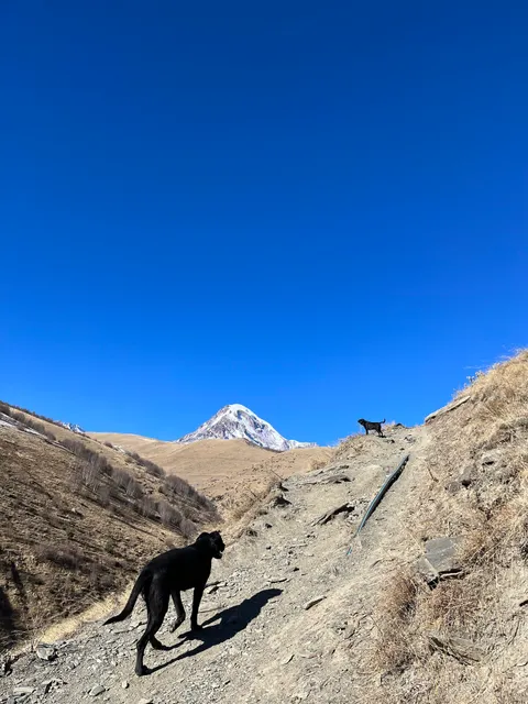 Trailhead Gergeti Trinity Church