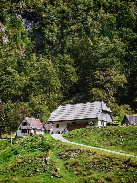 Tičar Lodge on the Vršič Pass