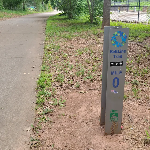 BeltLine 0 Mile Marker