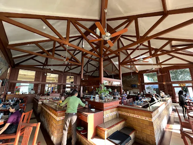 The New Tea Room Restaurant at Club Mahindra Resort Munnar
