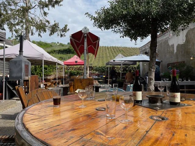 Le Biergarten à Riquewihr