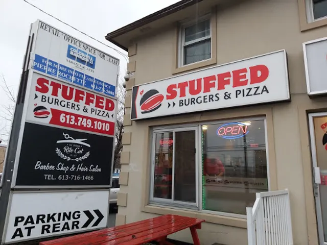 Stuffed Burgers and Pizza