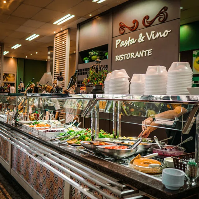 Restaurante Pasta e Vino - Churrasco com Buffet à Kilo