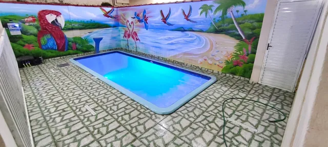 Casa de Praia com Piscina em Vista Linda Bertioga