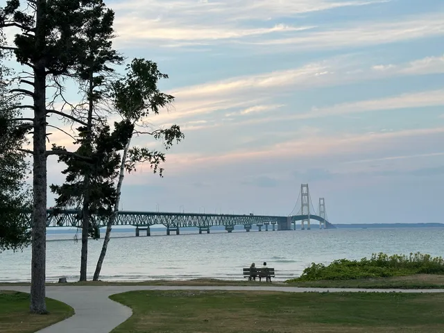 Mackinac Bridge view point