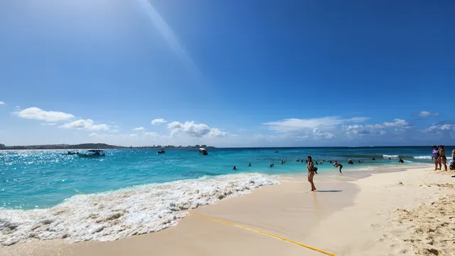 Mar Caribe Johnny Cay San Andres Colombia.