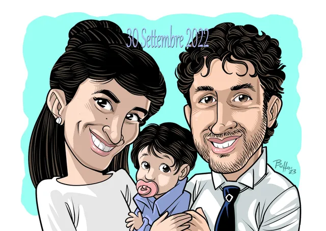 Buffagni Cesare caricaturista matrimoni, animazione eventi, fumetti, caricature.