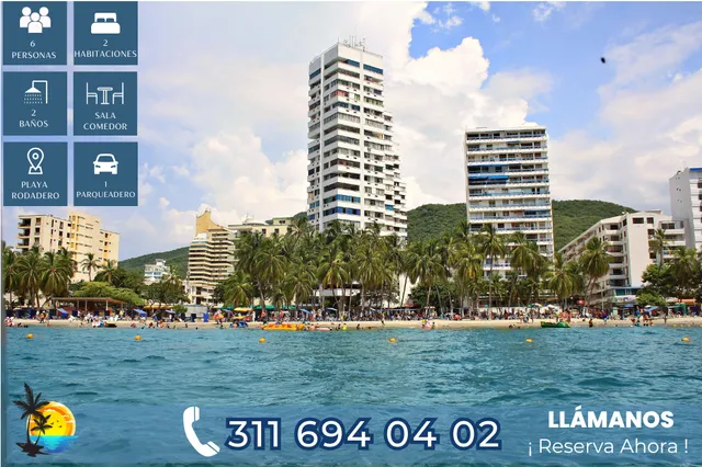 APARTAMENTO RODADERO GAIRA Santa Marta - condominio santa maria del mar