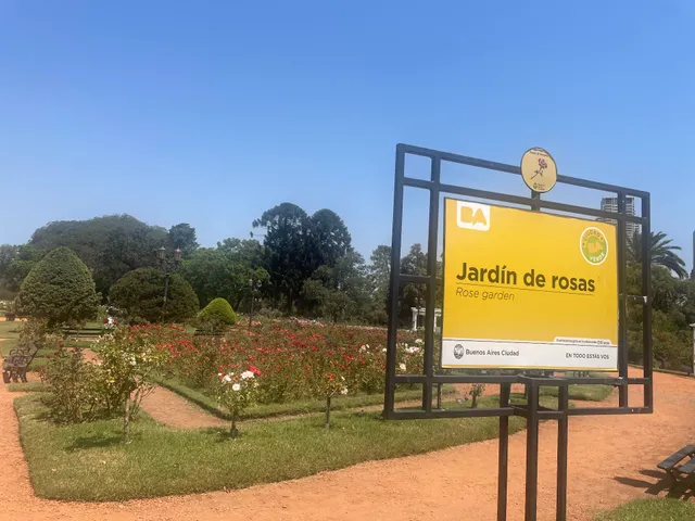 Rosedal de Parque Chacabuco