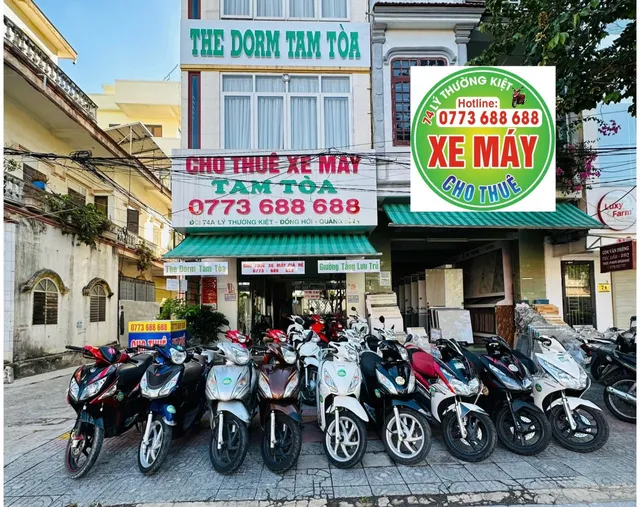 The Dorm Tam Toà (Cho Thuê xe máy - phòng nghỉ giá rẻ)