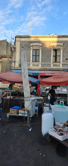 Open air market in Catania