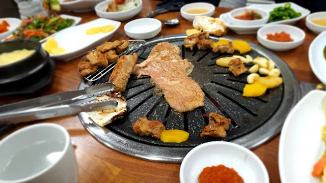 초원숯불생고기