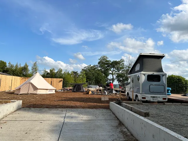 オートキャンプ場「しーたけ村」ドッグフリーサイト