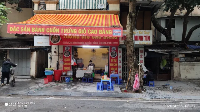 Bánh cuốn cao bằng thể giao