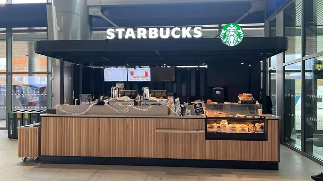 Starbucks Kiosk Belfast Grand Central Station BL