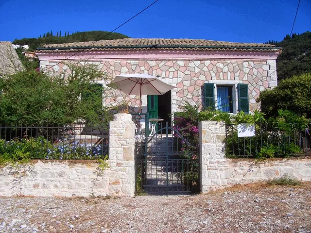 Pink House, Kalami, Corfu