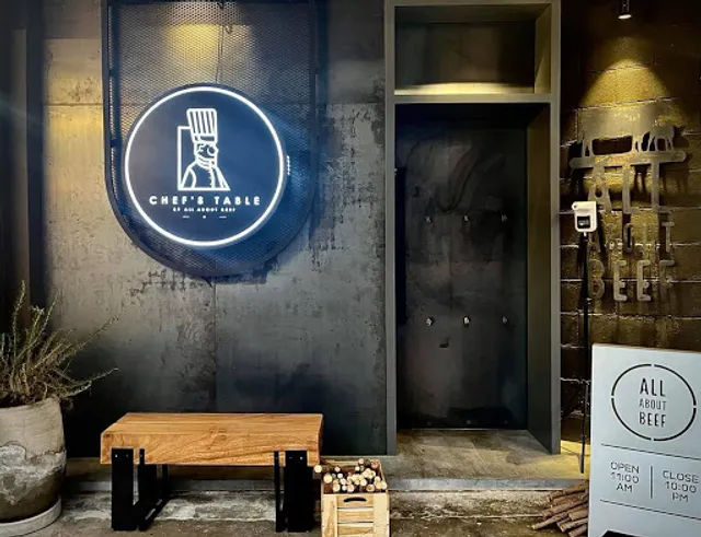 Chef's table by All About Beef