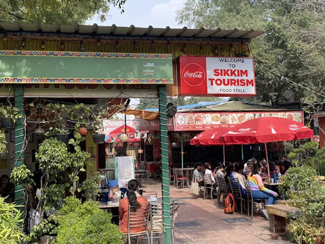 Sikkim Tourism tashi delek food stall