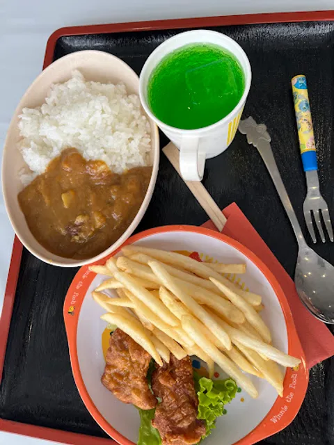 競輪場が見えるレストラン