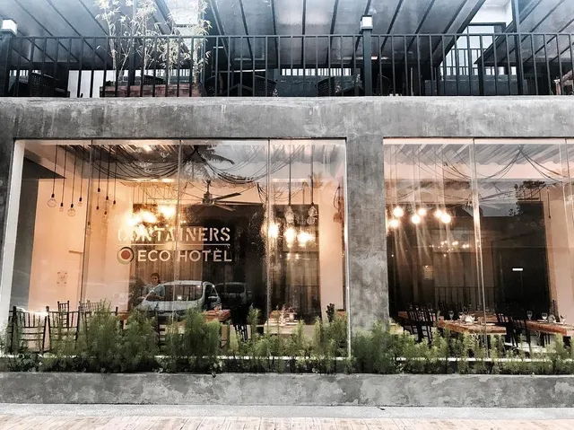 Containers by Eco Hotel — Food Alley by Pops District