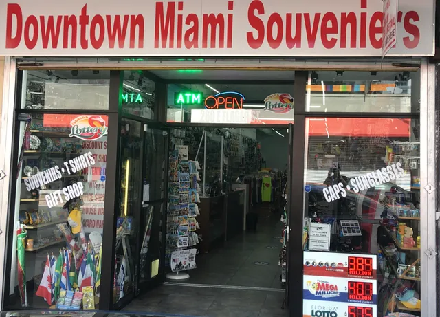 Downtown Miami Souvenirs - Lottery and House Keys Made Here