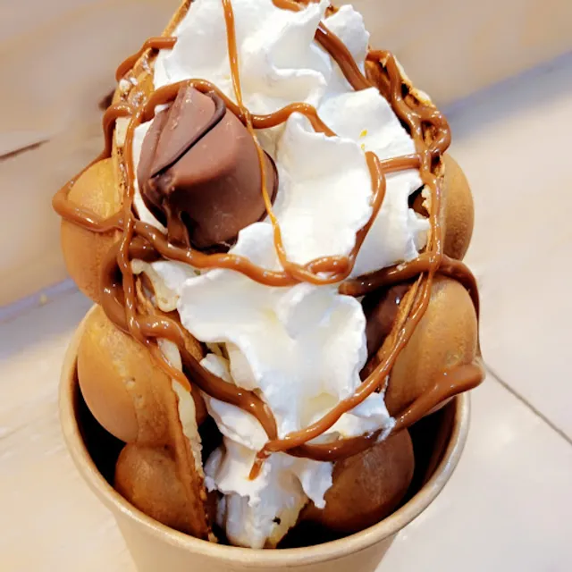Bubble délice, crêperie, bubble waffle