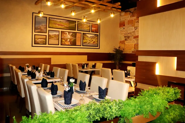 Golden Fork Train Restaurant Ajman مطعم القطار جولدن فورك عجمان